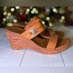 Italian Shoe Makers Wedge Sandals